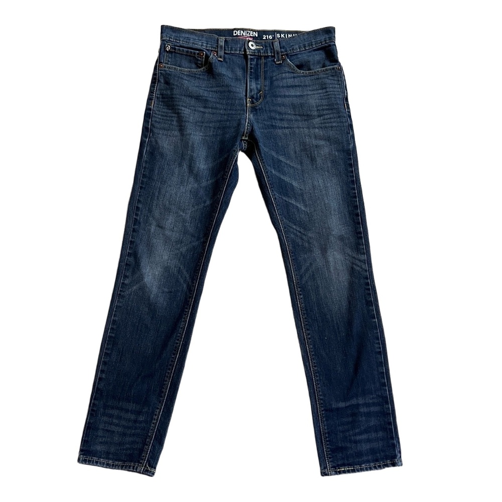 Levi's 216 Denizen Mens Blue Skinny Fit 5-Pocket Jeans Size W31 L30